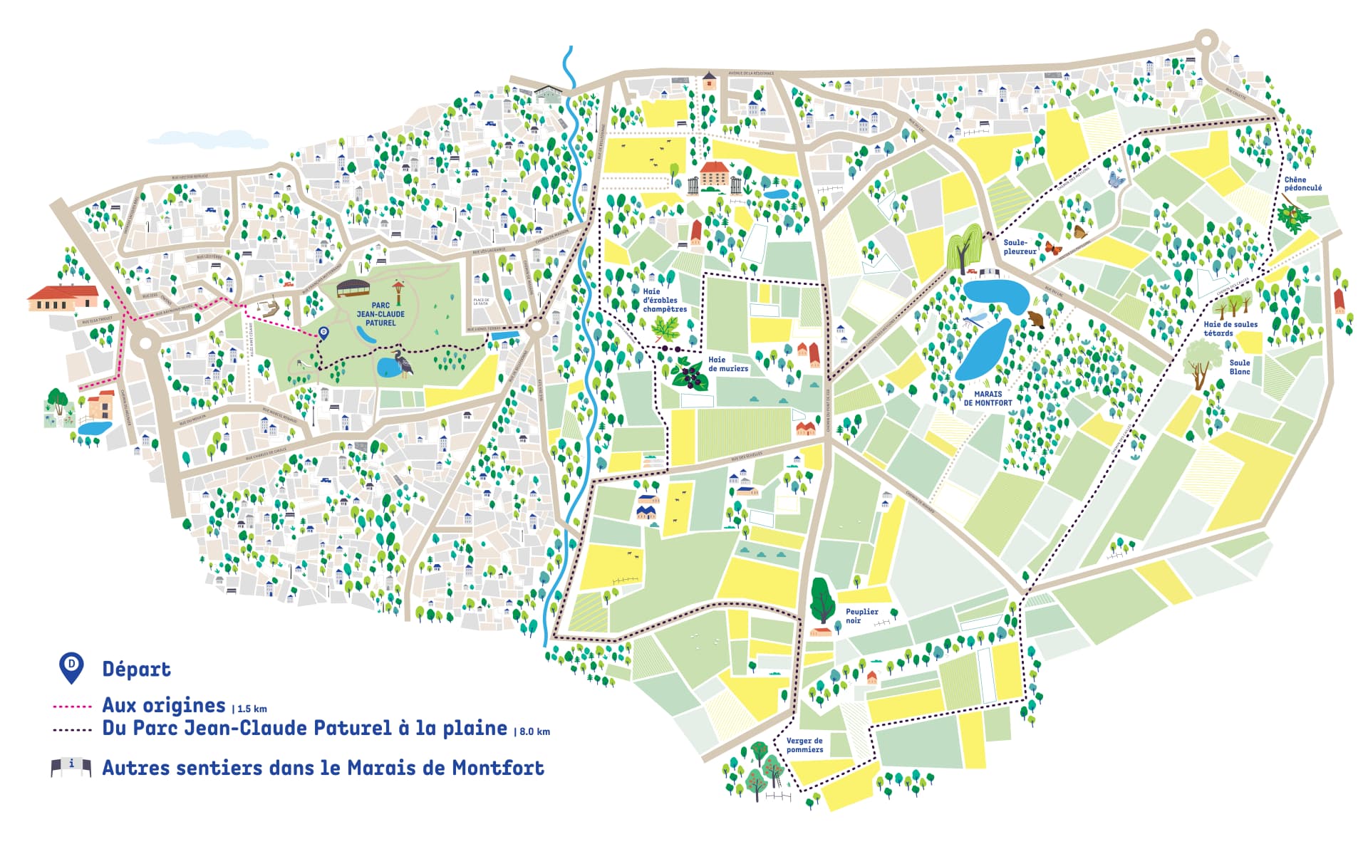 plan general, depart Parc JC Paturel